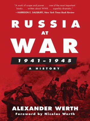 cover image of Russia at War, 1941–1945